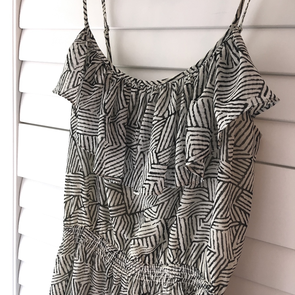Chiffon Ruffle Dress - Picture 2 of 4